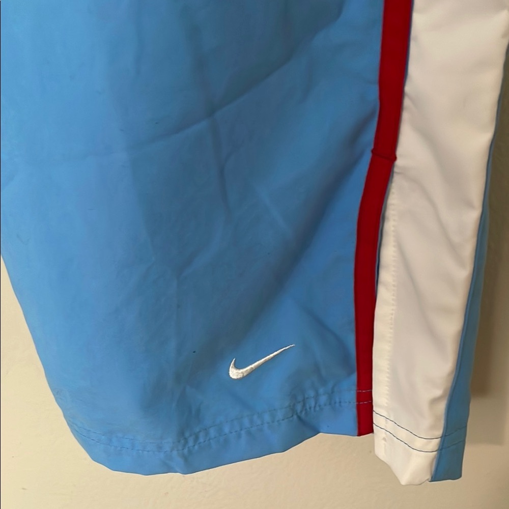 Nike Track Pants with White & Red Stripes - Picture 2 of 5